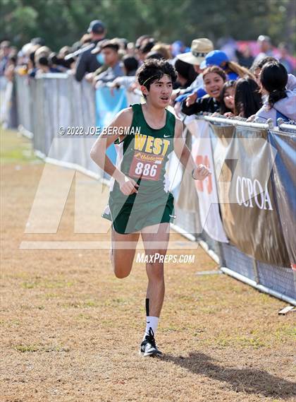Thumbnail 3 in CIF Central Section Cross Country Championships (Boys D4 Race) photogallery.