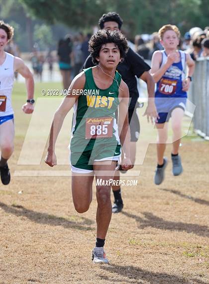 Thumbnail 2 in CIF Central Section Cross Country Championships (Boys D4 Race) photogallery.