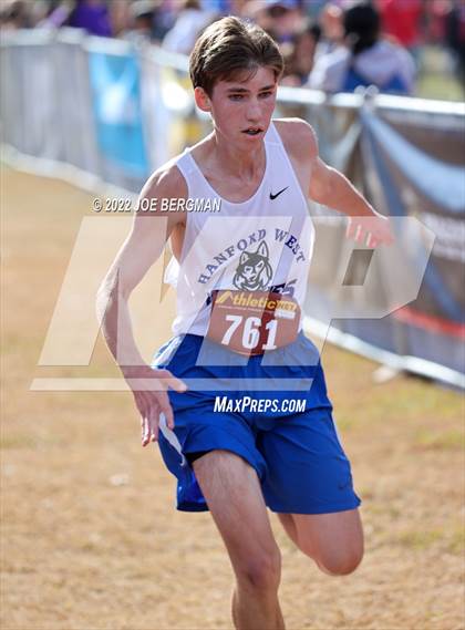 Thumbnail 1 in CIF Central Section Cross Country Championships (Boys D4 Race) photogallery.