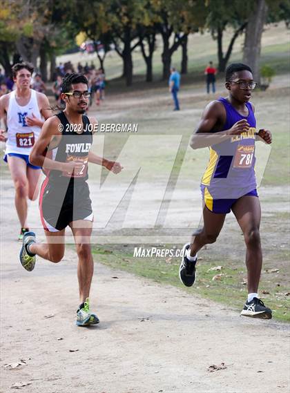 Thumbnail 2 in CIF Central Section Cross Country Championships (Boys D4 Race) photogallery.