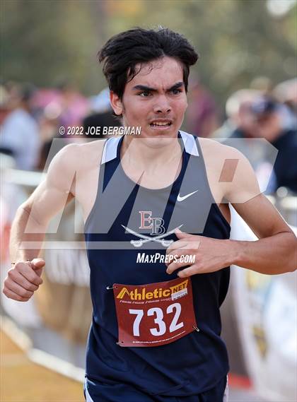Thumbnail 3 in CIF Central Section Cross Country Championships (Boys D4 Race) photogallery.
