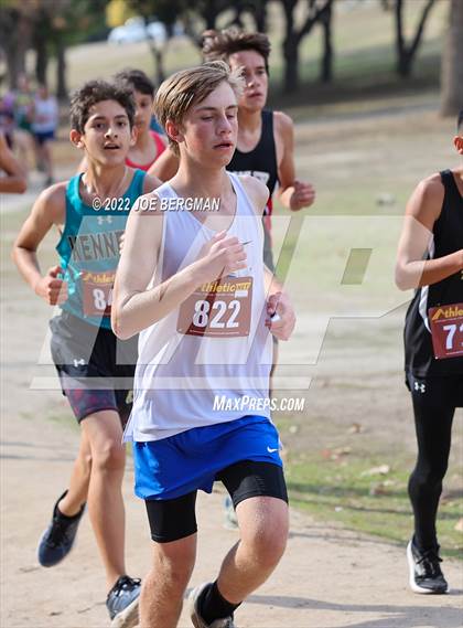 Thumbnail 2 in CIF Central Section Cross Country Championships (Boys D4 Race) photogallery.