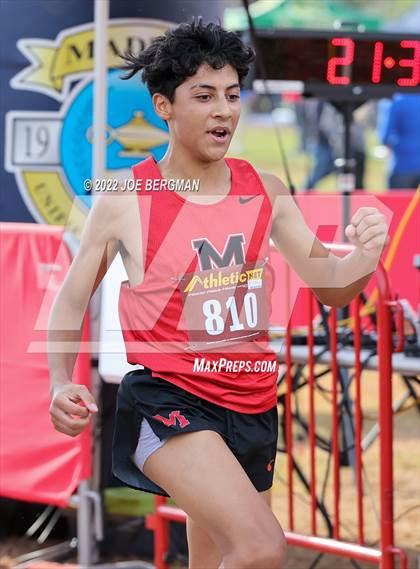 Thumbnail 3 in CIF Central Section Cross Country Championships (Boys D4 Race) photogallery.