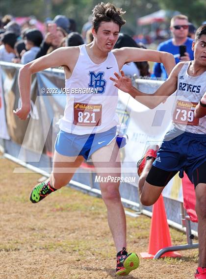 Thumbnail 3 in CIF Central Section Cross Country Championships (Boys D4 Race) photogallery.