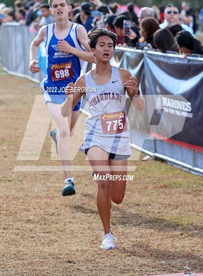 Thumbnail 1 in CIF Central Section Cross Country Championships (Boys D4 Race) photogallery.