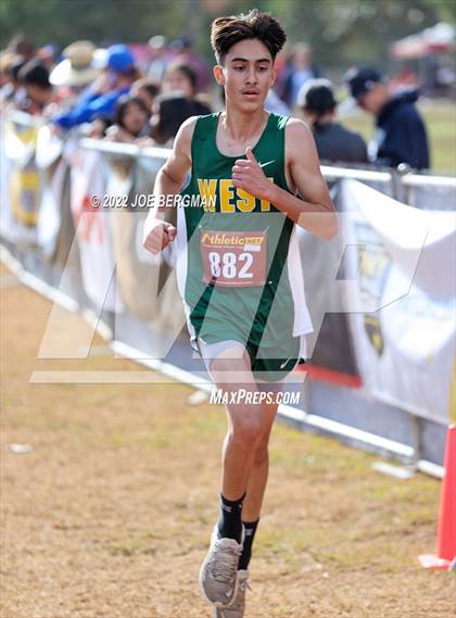 Thumbnail 2 in CIF Central Section Cross Country Championships (Boys D4 Race) photogallery.