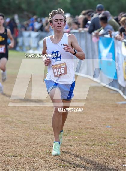Thumbnail 2 in CIF Central Section Cross Country Championships (Boys D4 Race) photogallery.