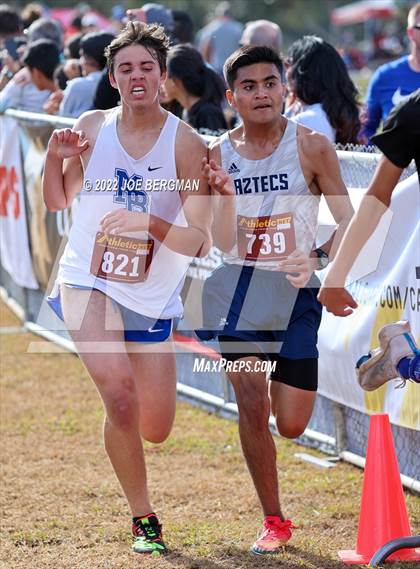 Thumbnail 2 in CIF Central Section Cross Country Championships (Boys D4 Race) photogallery.