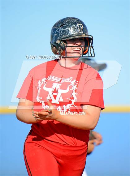 Thumbnail 2 in Arbor View @ Centennial (NIAA 5A 2nd Round Playoff) photogallery.