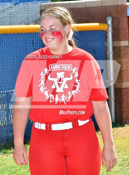 Thumbnail 2 in Arbor View @ Centennial (NIAA 5A 2nd Round Playoff) photogallery.