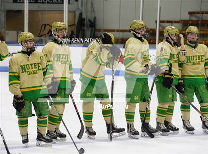 Thumbnail 1 in Notre Dame, WH vs. Fairfield Prep (CIAC D1 Final) photogallery.