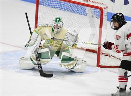 Thumbnail 2 in Notre Dame, WH vs. Fairfield Prep (CIAC D1 Final) photogallery.