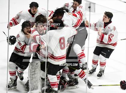Thumbnail 1 in Notre Dame, WH vs. Fairfield Prep (CIAC D1 Final) photogallery.
