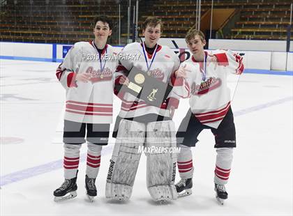 Thumbnail 3 in Notre Dame, WH vs. Fairfield Prep (CIAC D1 Final) photogallery.