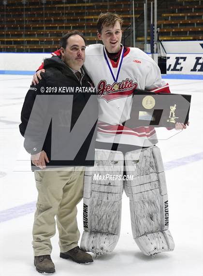 Thumbnail 1 in Notre Dame, WH vs. Fairfield Prep (CIAC D1 Final) photogallery.