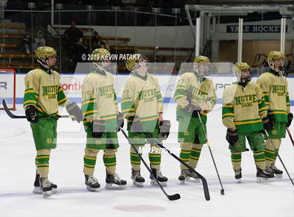 Thumbnail 3 in Notre Dame, WH vs. Fairfield Prep (CIAC D1 Final) photogallery.