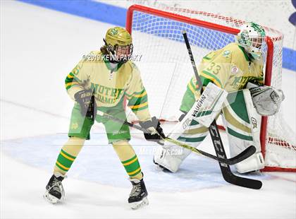 Thumbnail 3 in Notre Dame, WH vs. Fairfield Prep (CIAC D1 Final) photogallery.