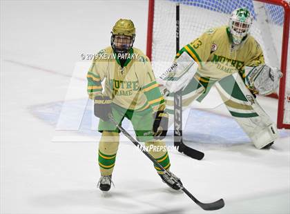 Thumbnail 3 in Notre Dame, WH vs. Fairfield Prep (CIAC D1 Final) photogallery.