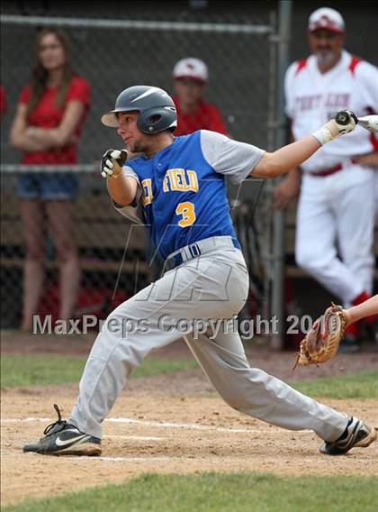Thumbnail 2 in Chapel Field Christian vs. Fort Ann (NYSPHSAA Class D Semifinal) photogallery.