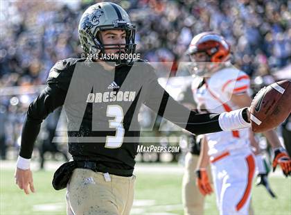 Thumbnail 1 in Greenback vs. Dresden (TSSAA Division I Class 1A Final)  photogallery.