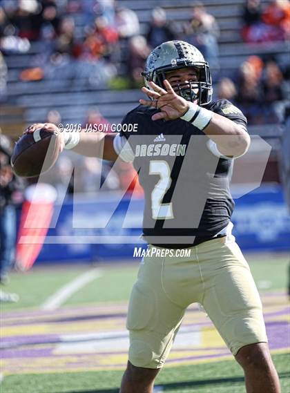 Thumbnail 2 in Greenback vs. Dresden (TSSAA Division I Class 1A Final)  photogallery.