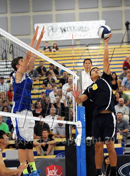 Thumbnail 3 in Saddleback Valley Christian vs. La Quinta (CIF SS D5 Final) photogallery.