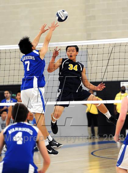 Thumbnail 3 in Saddleback Valley Christian vs. La Quinta (CIF SS D5 Final) photogallery.