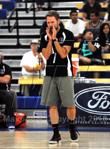 Thumbnail 2 in Saddleback Valley Christian vs. La Quinta (CIF SS D5 Final) photogallery.