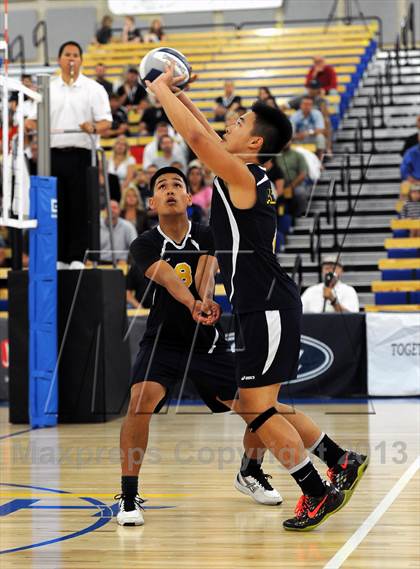 Thumbnail 2 in Saddleback Valley Christian vs. La Quinta (CIF SS D5 Final) photogallery.