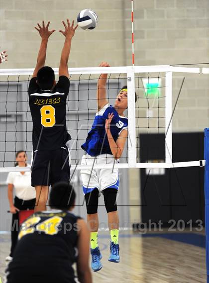 Thumbnail 3 in Saddleback Valley Christian vs. La Quinta (CIF SS D5 Final) photogallery.