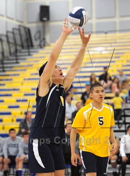 Thumbnail 2 in Saddleback Valley Christian vs. La Quinta (CIF SS D5 Final) photogallery.