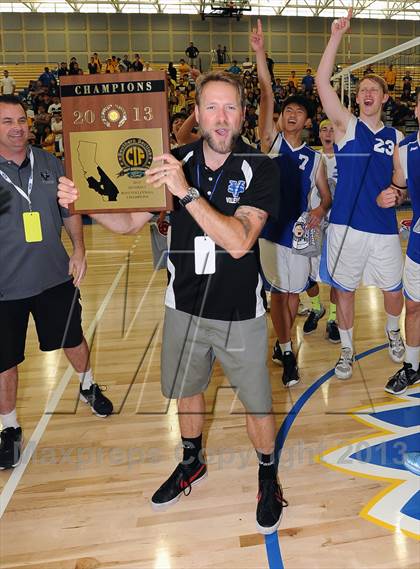 Thumbnail 2 in Saddleback Valley Christian vs. La Quinta (CIF SS D5 Final) photogallery.