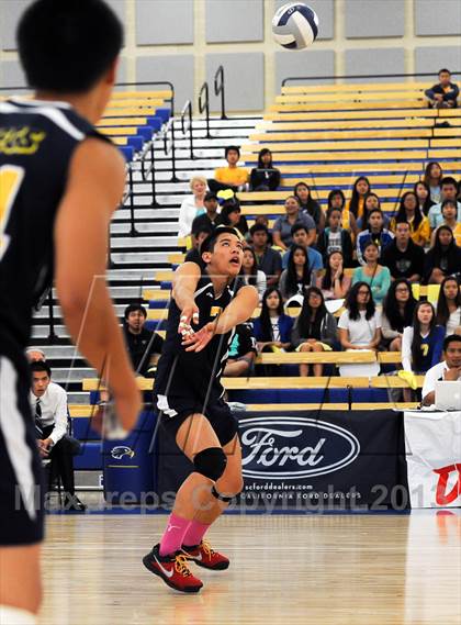 Thumbnail 1 in Saddleback Valley Christian vs. La Quinta (CIF SS D5 Final) photogallery.