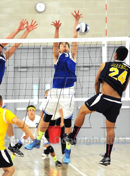 Thumbnail 3 in Saddleback Valley Christian vs. La Quinta (CIF SS D5 Final) photogallery.
