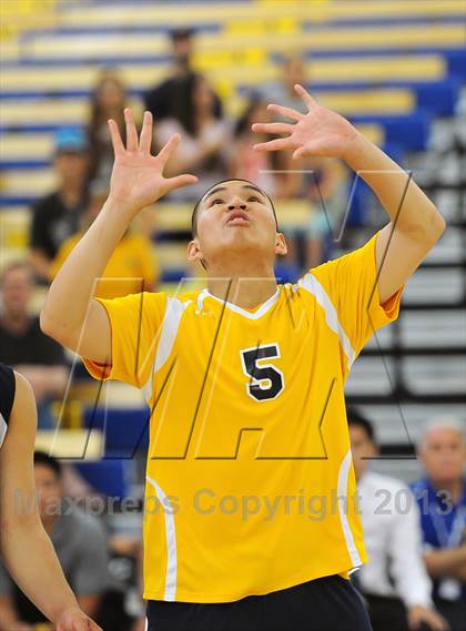 Thumbnail 3 in Saddleback Valley Christian vs. La Quinta (CIF SS D5 Final) photogallery.