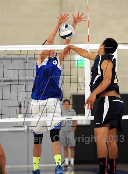 Thumbnail 3 in Saddleback Valley Christian vs. La Quinta (CIF SS D5 Final) photogallery.