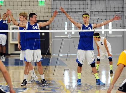 Thumbnail 2 in Saddleback Valley Christian vs. La Quinta (CIF SS D5 Final) photogallery.