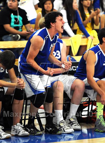Thumbnail 2 in Saddleback Valley Christian vs. La Quinta (CIF SS D5 Final) photogallery.