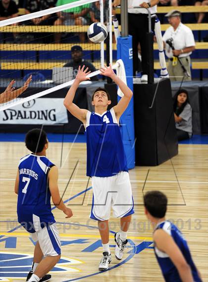 Thumbnail 1 in Saddleback Valley Christian vs. La Quinta (CIF SS D5 Final) photogallery.