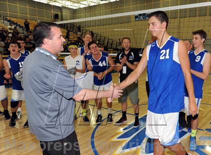 Thumbnail 2 in Saddleback Valley Christian vs. La Quinta (CIF SS D5 Final) photogallery.