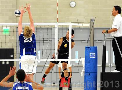 Thumbnail 1 in Saddleback Valley Christian vs. La Quinta (CIF SS D5 Final) photogallery.