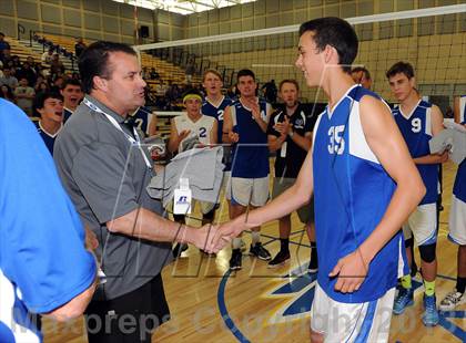 Thumbnail 1 in Saddleback Valley Christian vs. La Quinta (CIF SS D5 Final) photogallery.