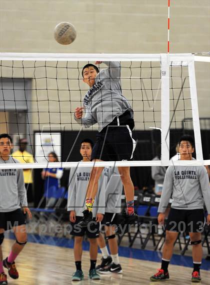 Thumbnail 3 in Saddleback Valley Christian vs. La Quinta (CIF SS D5 Final) photogallery.