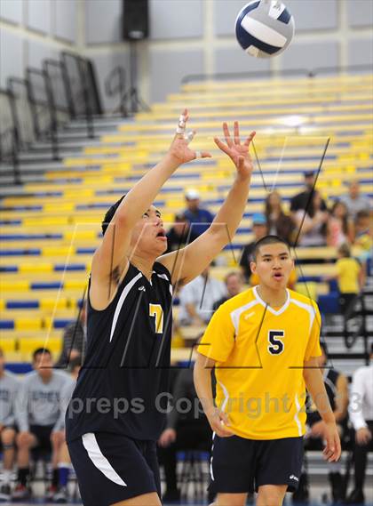 Thumbnail 1 in Saddleback Valley Christian vs. La Quinta (CIF SS D5 Final) photogallery.