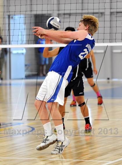 Thumbnail 2 in Saddleback Valley Christian vs. La Quinta (CIF SS D5 Final) photogallery.