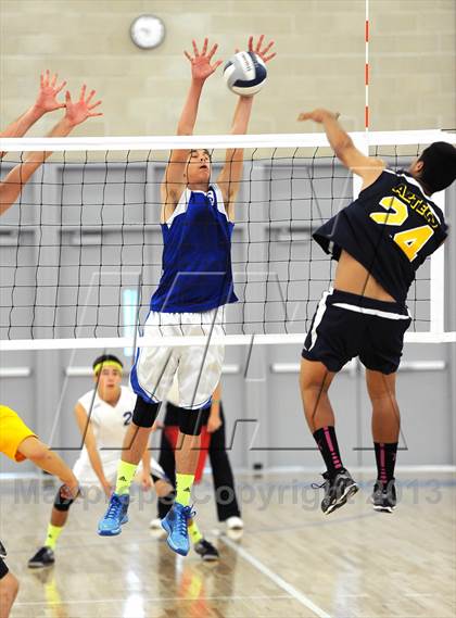 Thumbnail 2 in Saddleback Valley Christian vs. La Quinta (CIF SS D5 Final) photogallery.