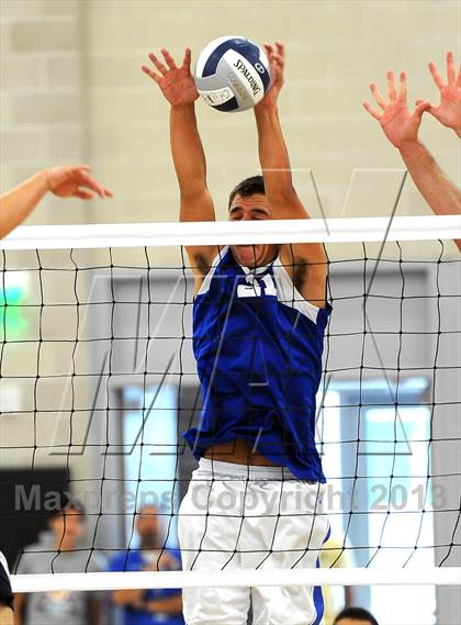Thumbnail 2 in Saddleback Valley Christian vs. La Quinta (CIF SS D5 Final) photogallery.