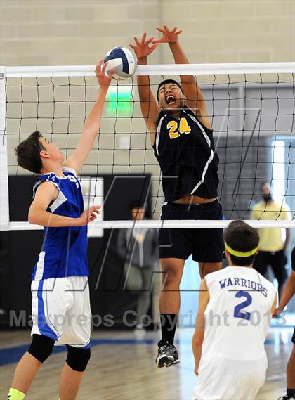 Thumbnail 3 in Saddleback Valley Christian vs. La Quinta (CIF SS D5 Final) photogallery.
