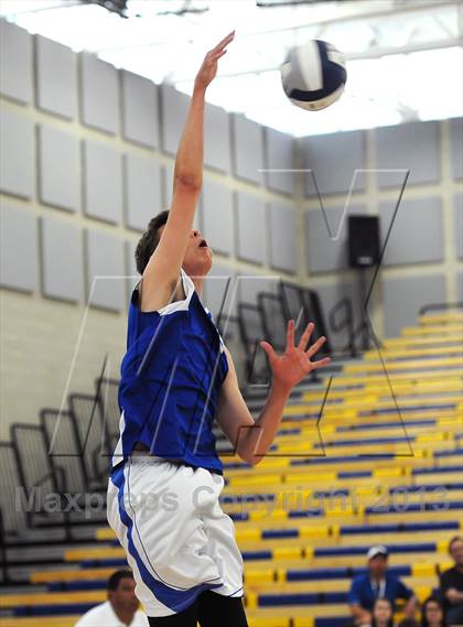 Thumbnail 1 in Saddleback Valley Christian vs. La Quinta (CIF SS D5 Final) photogallery.