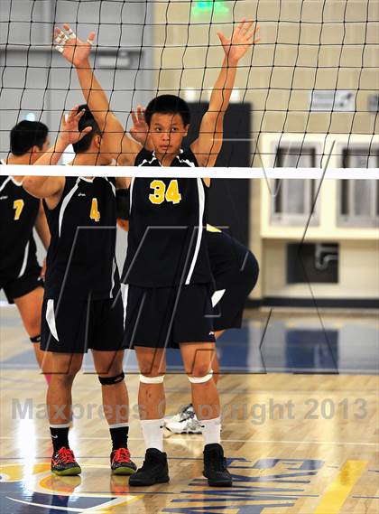 Thumbnail 2 in Saddleback Valley Christian vs. La Quinta (CIF SS D5 Final) photogallery.